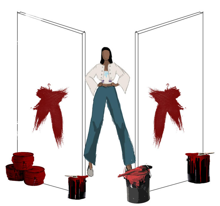 set design planning: femme fatale