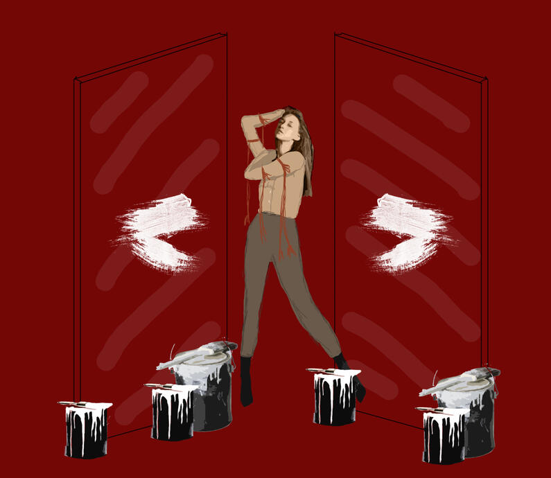 set design planning: femme fatale